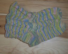 Monkey socks, Posh Yarns Lucia